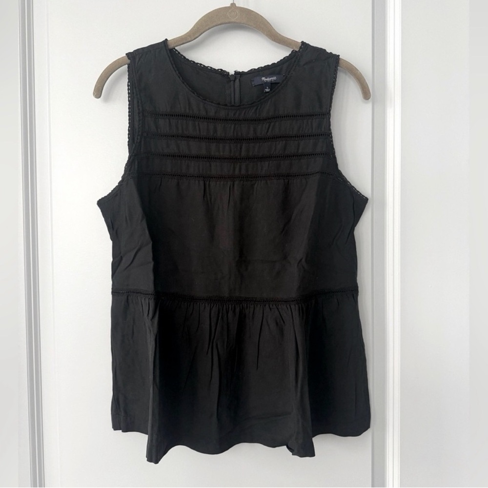 Madewell Black Sleeveless Top